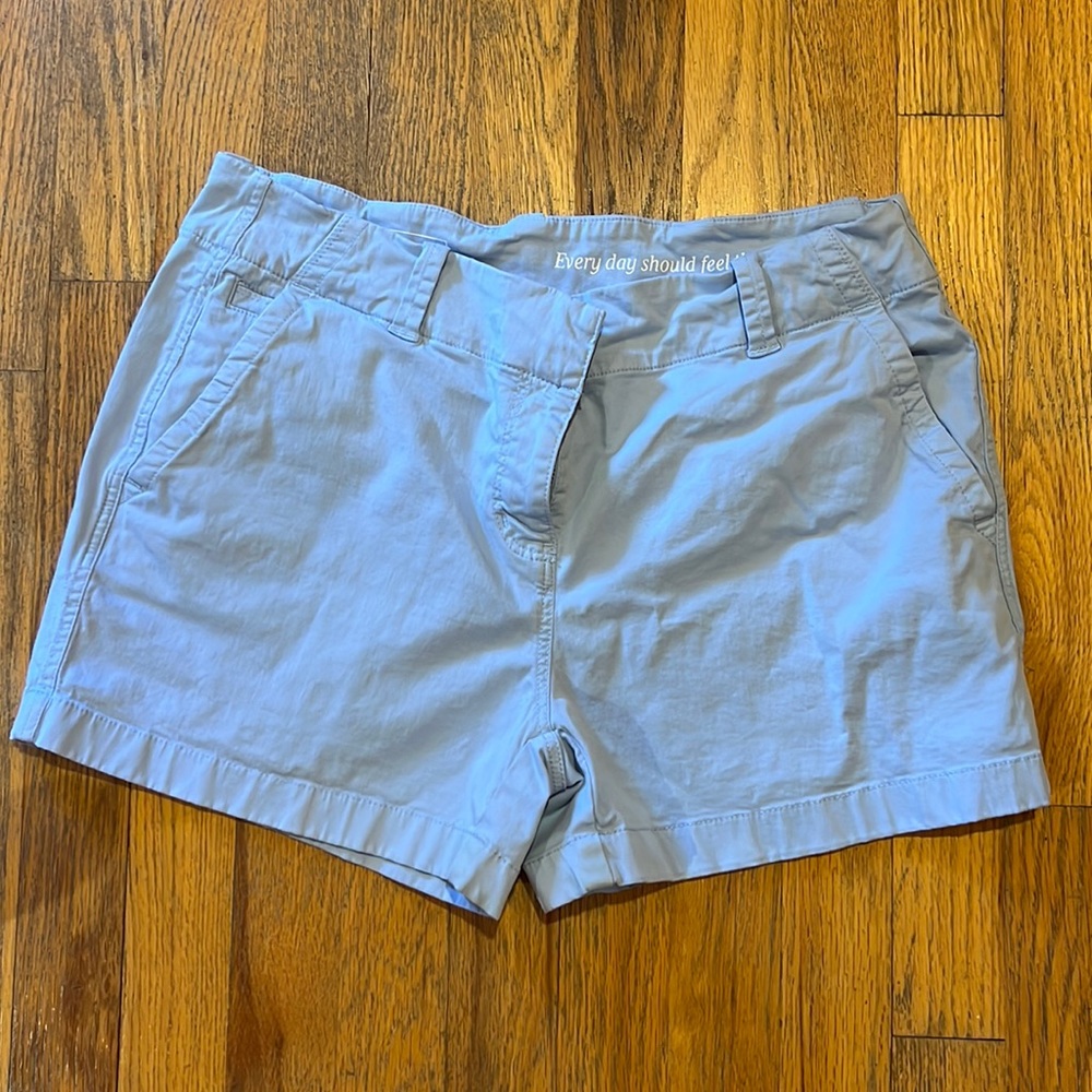Light Blue Vineyard Vines Shorts, Women’s 8